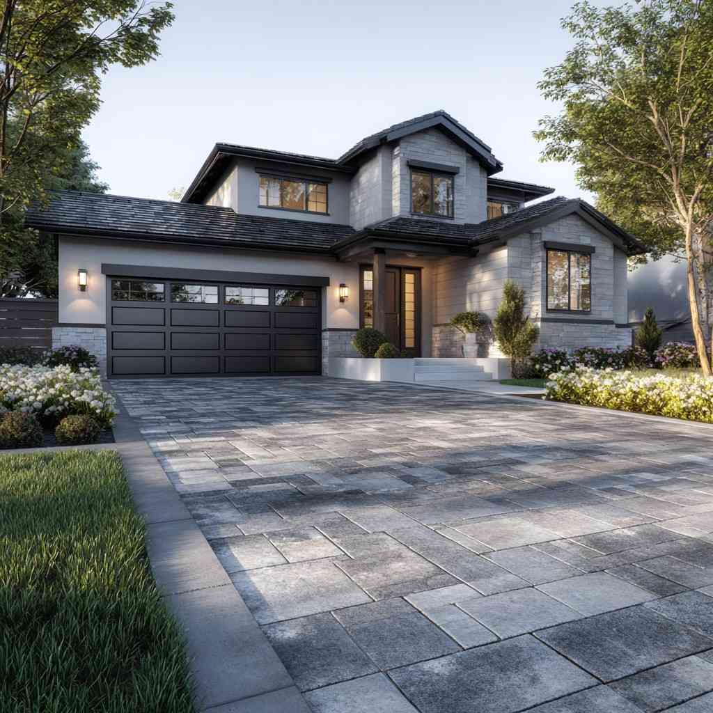 Installation de pavé