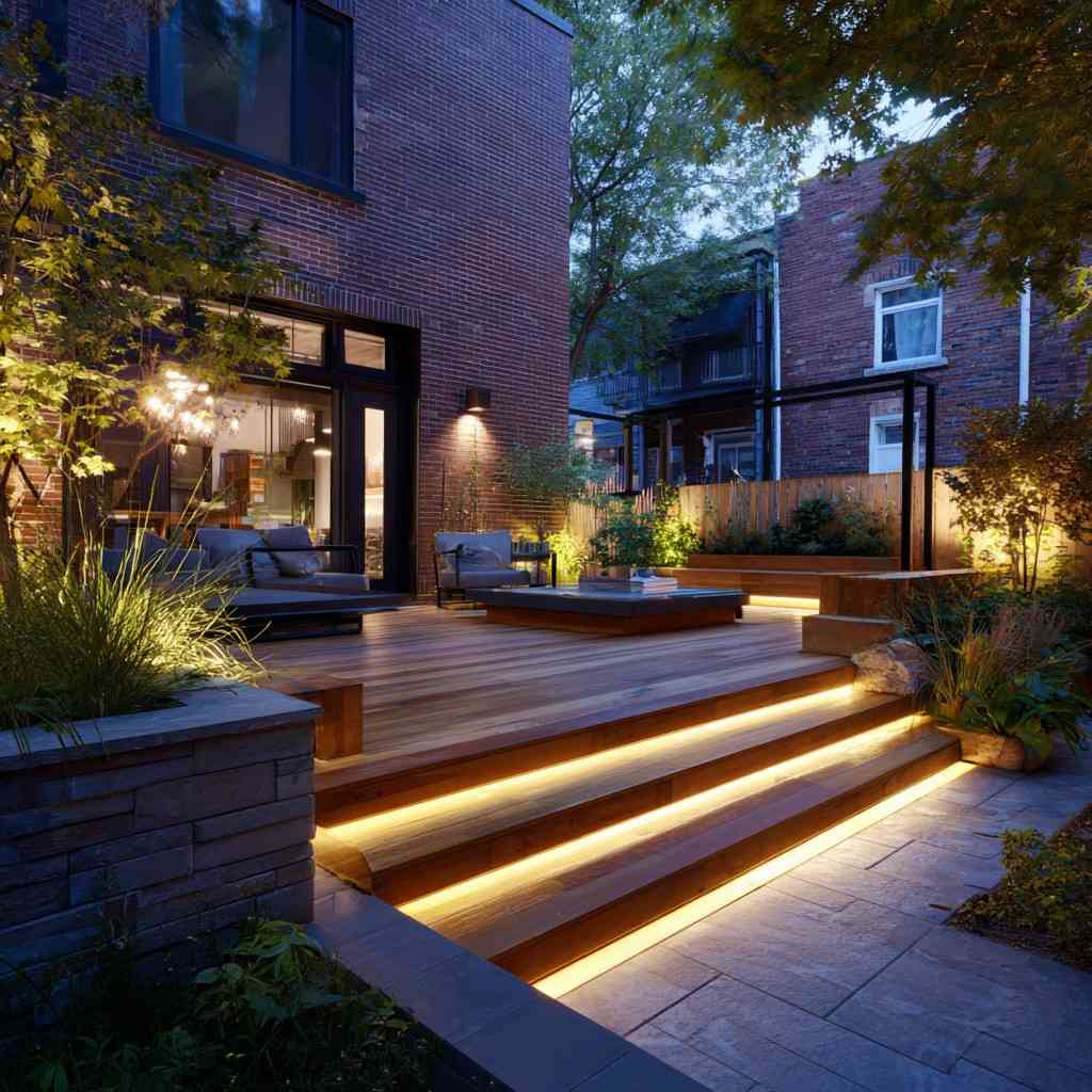 Installation de lumière